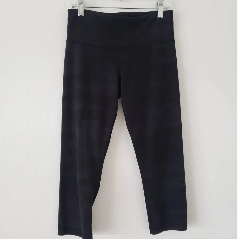 Lululemon Wunder Under Crop Low Rise Retro Camo Luon RARE HTF Wren Camo Legging